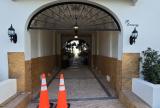 Arched courtyard entrance